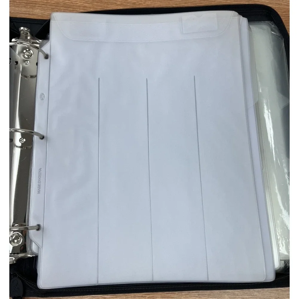 Creative Memories Memory Mate 3 Ring Binder with 24 Storage Pages & New Dividers